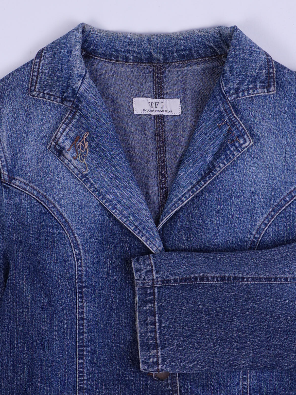 Vintage Jeans Jacke (S)