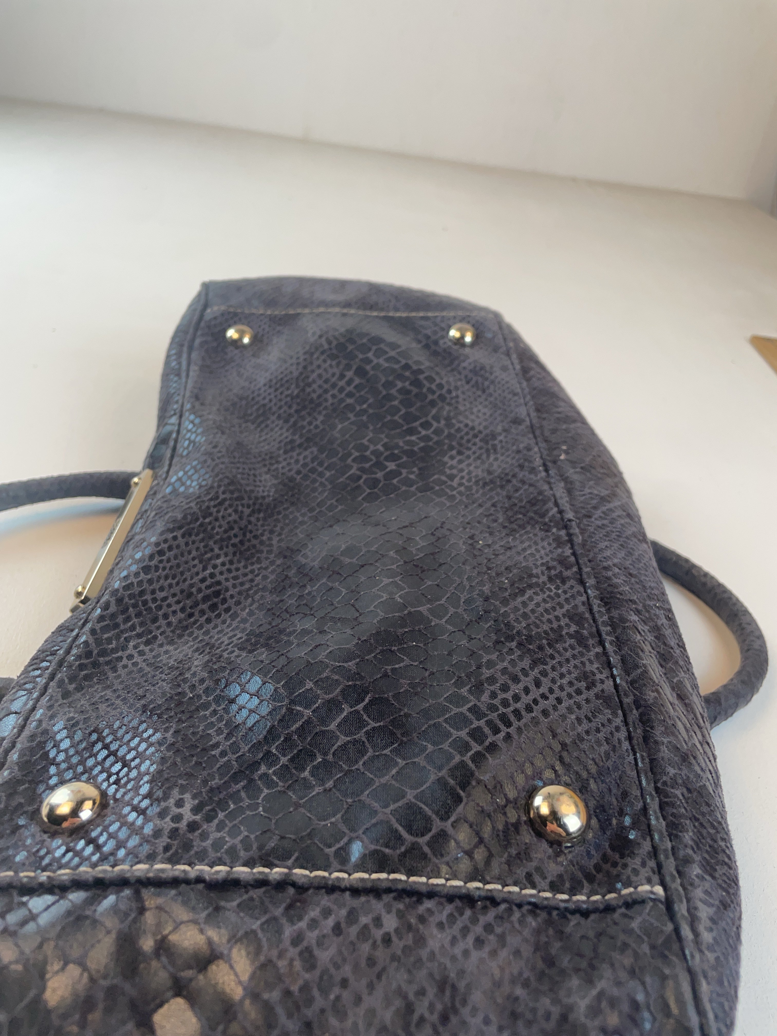 Guess Baguette Tasche Braun Y2k
