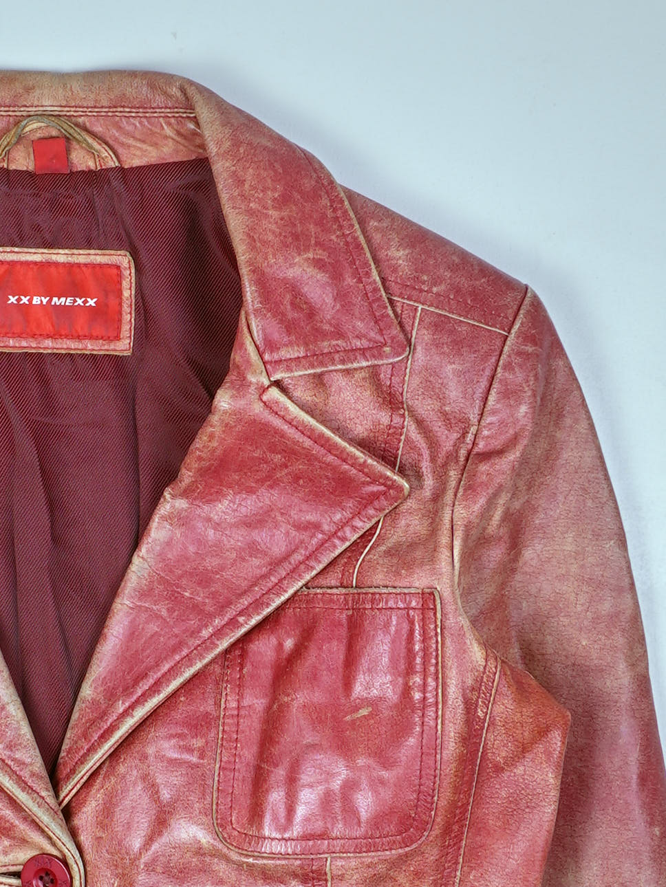 Vintage Lederjacke (M)