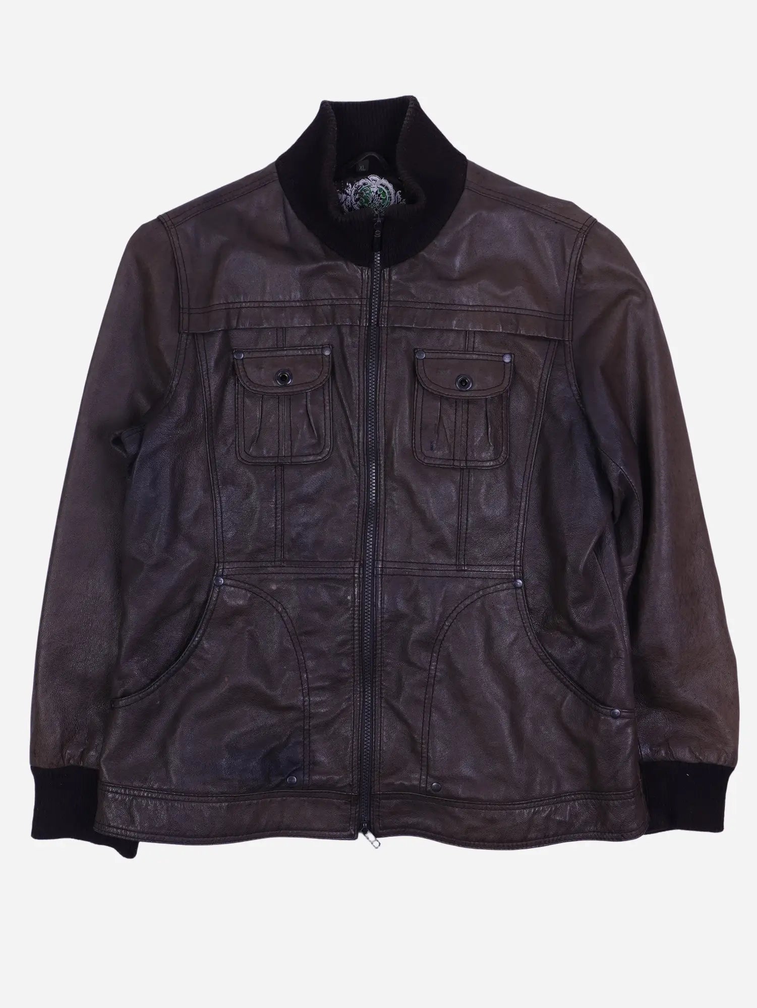 Vintage Lederjacke (M)
