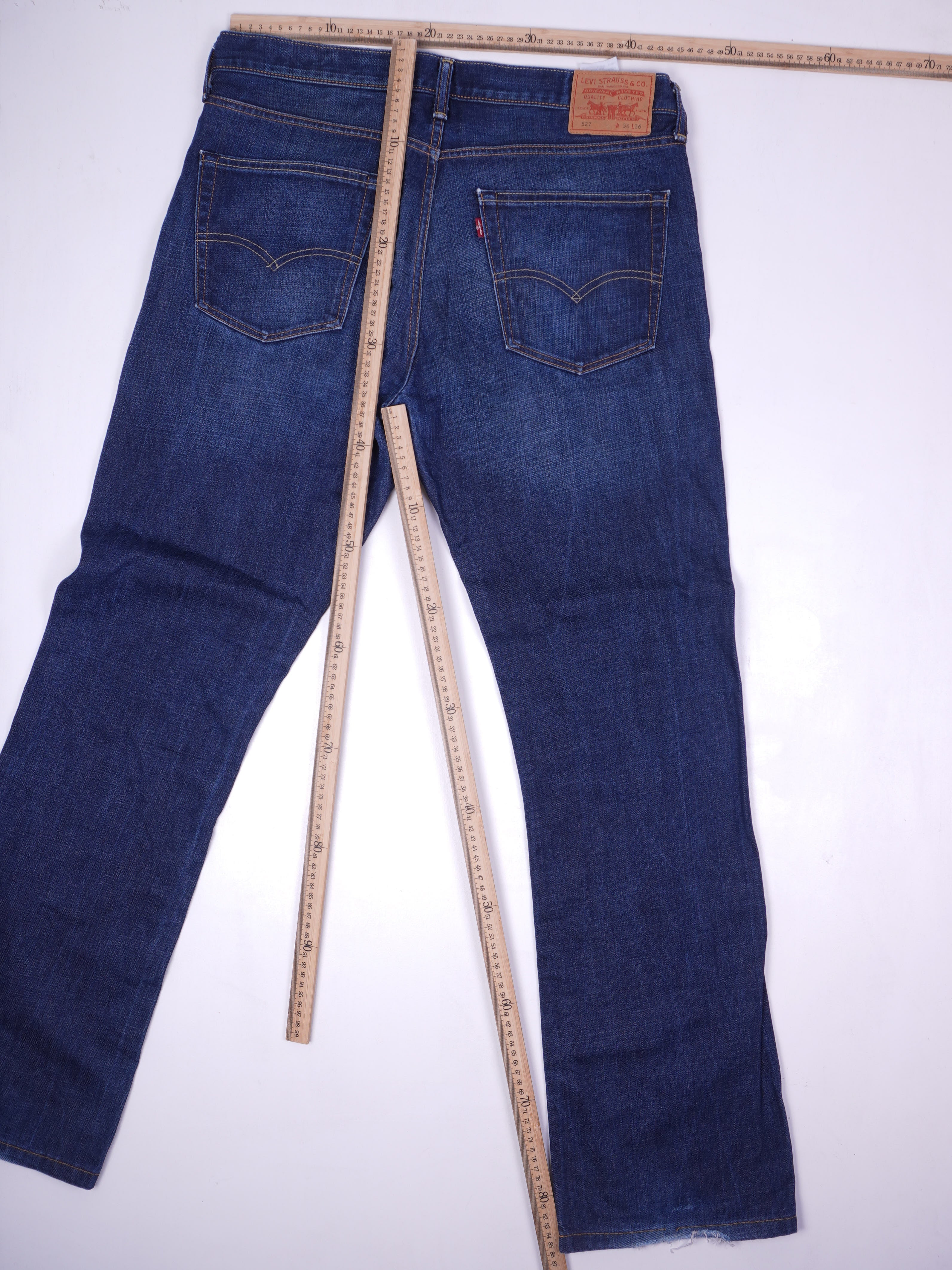 Levis 527 Straight Leg Jeans (W36)
