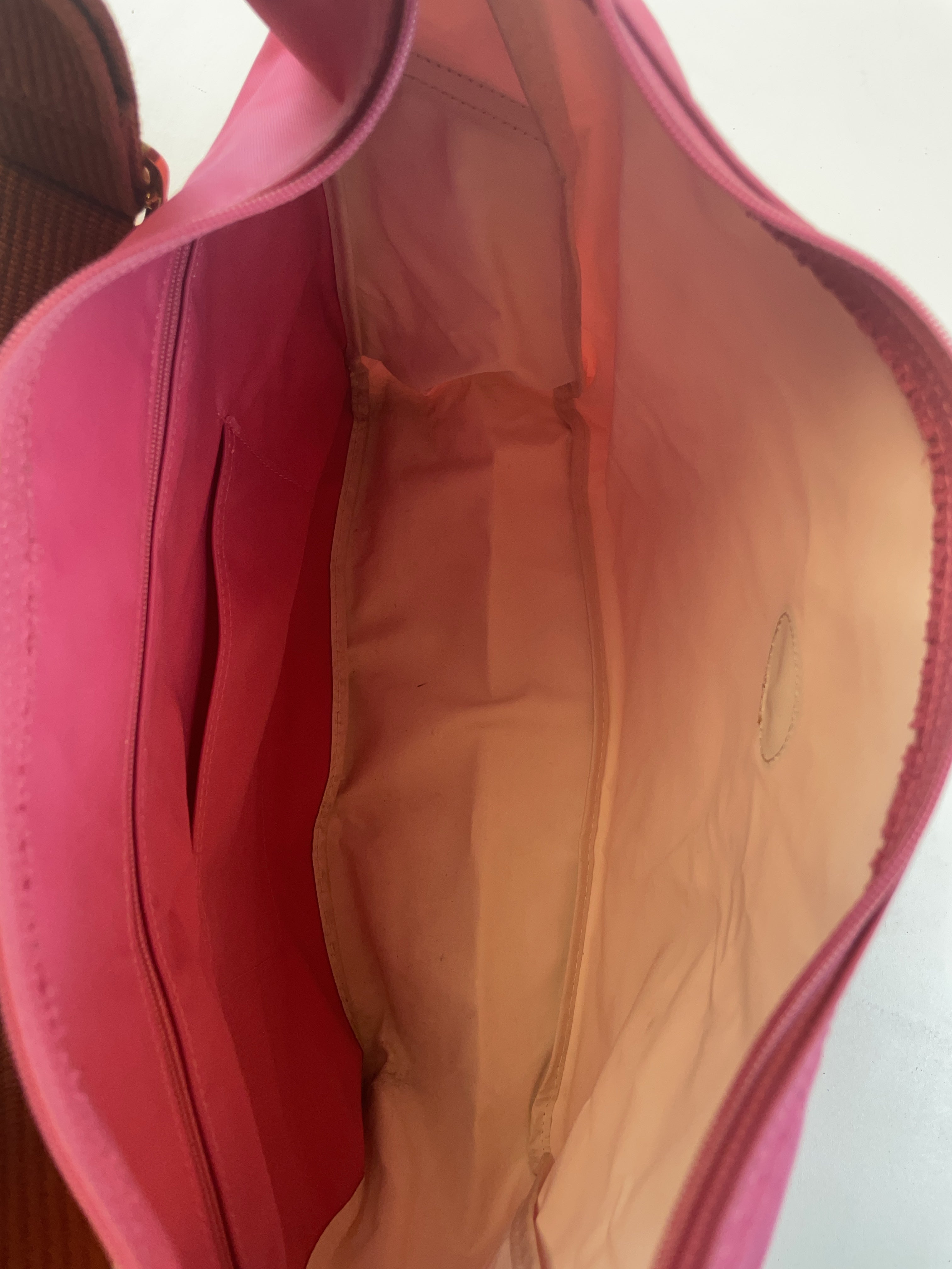 Longchamp Schulter Tasche Rosa Y2k
