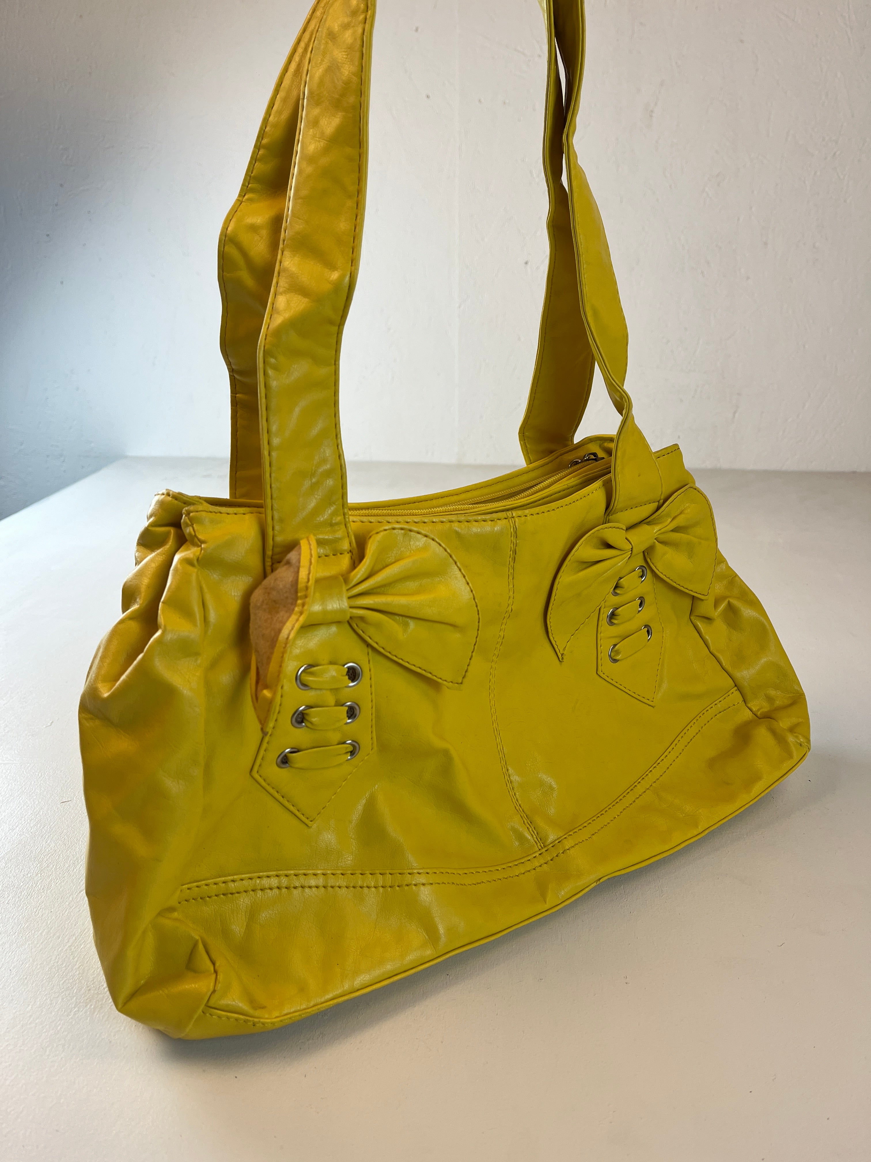 Vintage Tasche Gelb