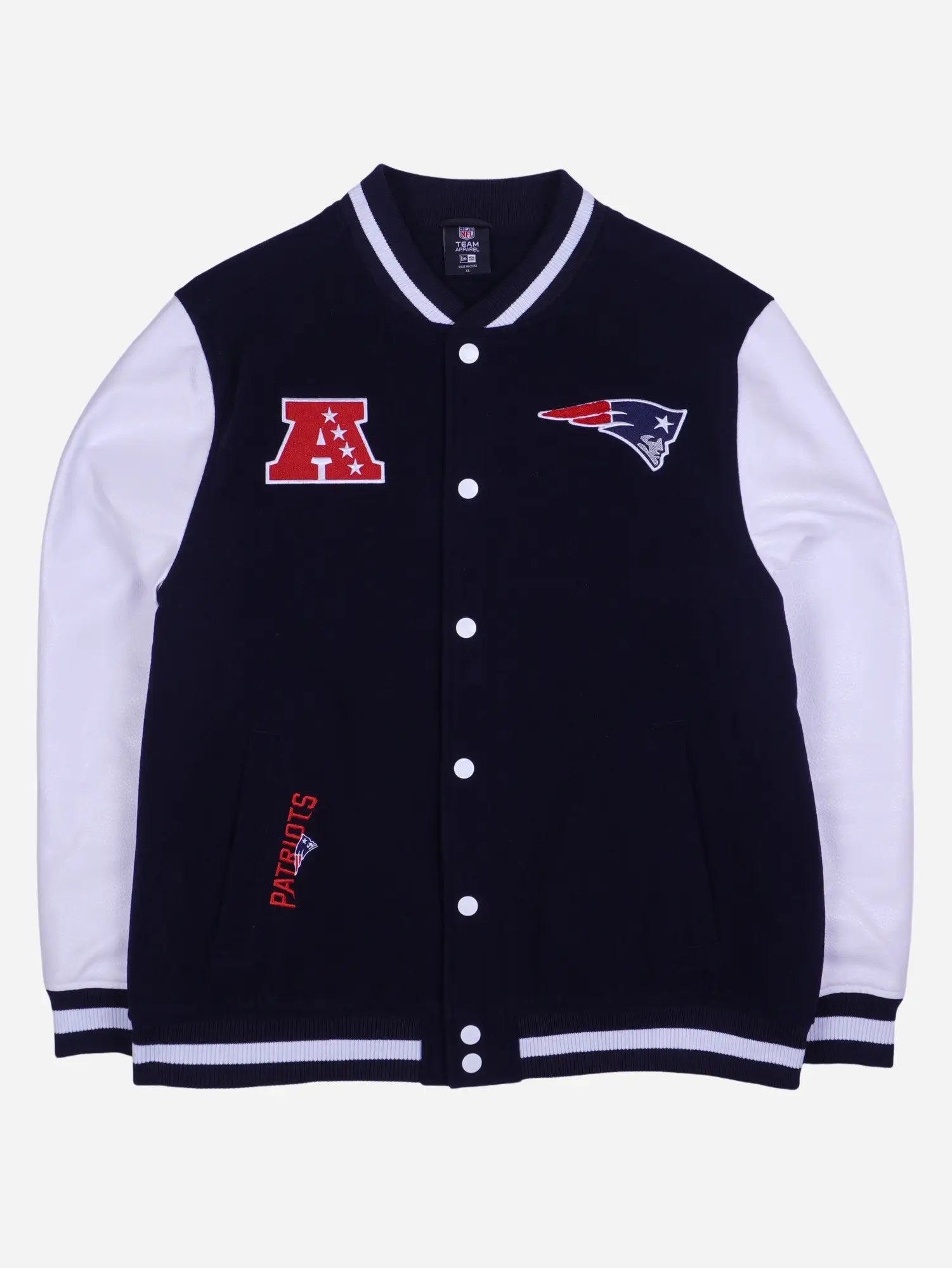 Vintage NEW ENGLAND PATRIOTS NFL College Jacke (XL)