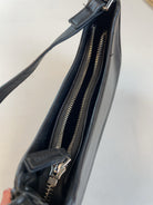 Clean Baguette Tasche Schwarz Y2k