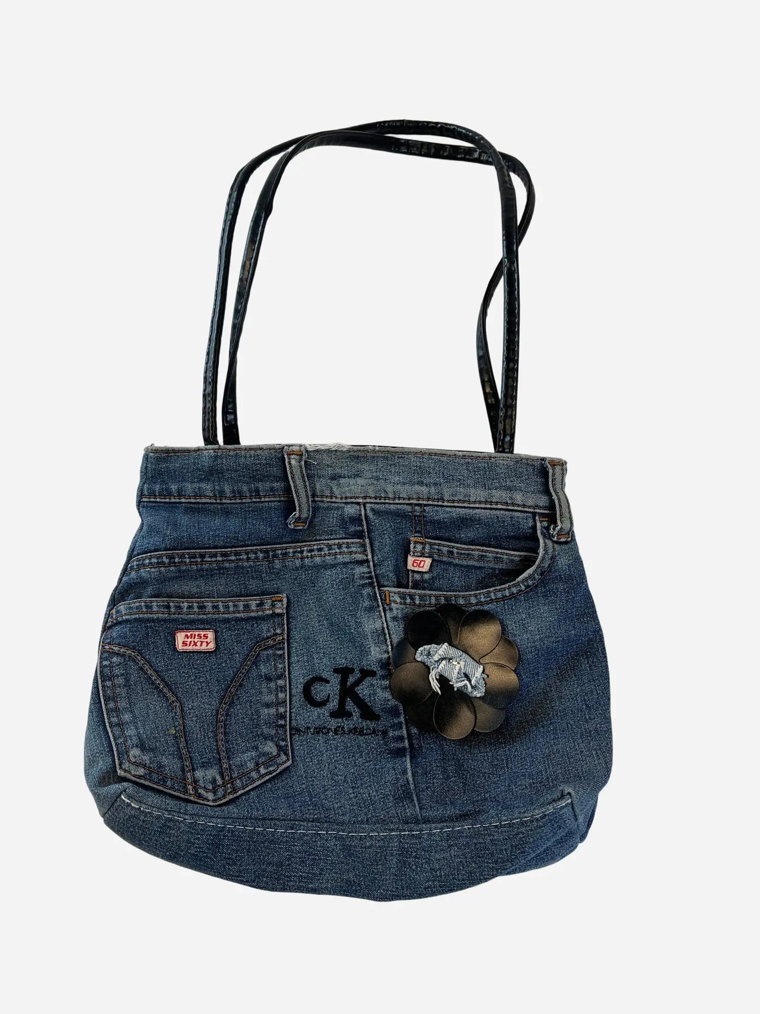 Miss Sixty Reworked Tasche Blau