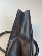 Patchwork Shoulder Tasche Braun Y2k