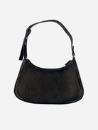 Clean Baguette Tasche Schwarz Y2k
