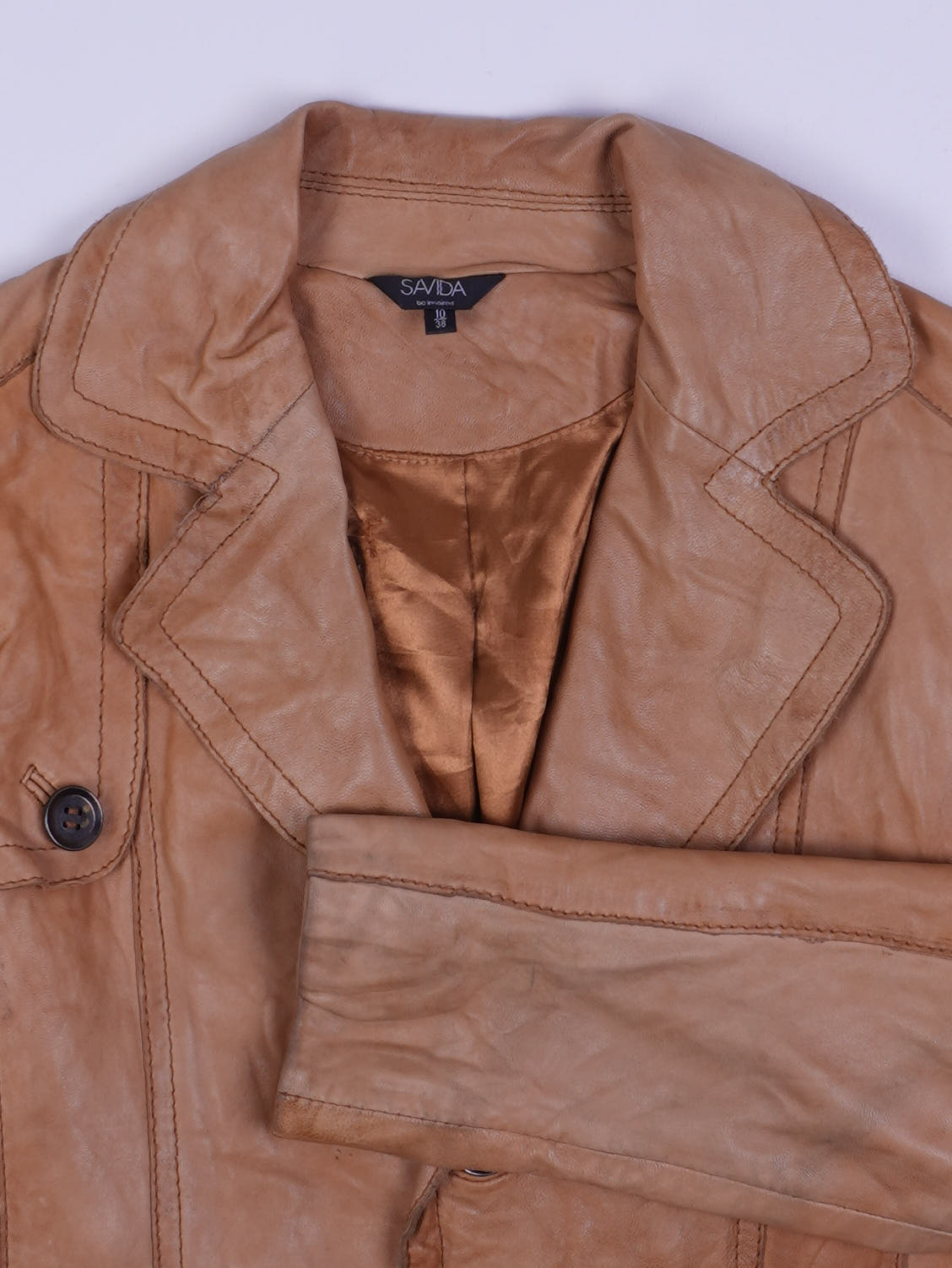 Vintage Lederjacke (S)