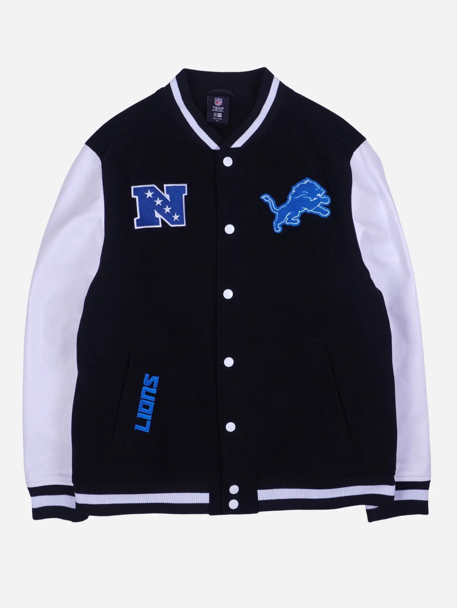Vintage Detroit Lions NLF College Jacke (XL)