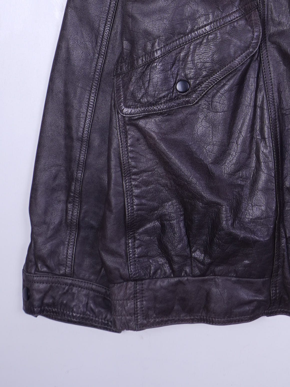 Vintage Lederjacke (M)
