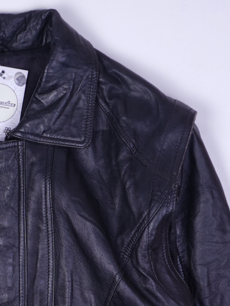 Vintage Lederjacke (M)