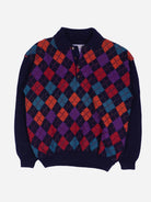 Vintage Half Button Sweater (M)