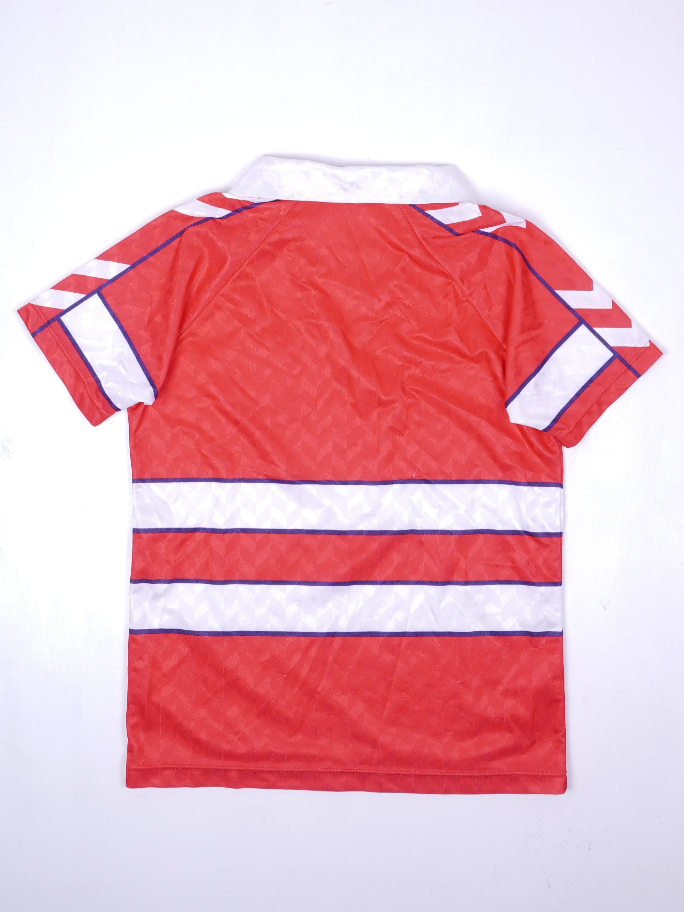 Hummel Dänemark 1988 Heim Trikot (XS)