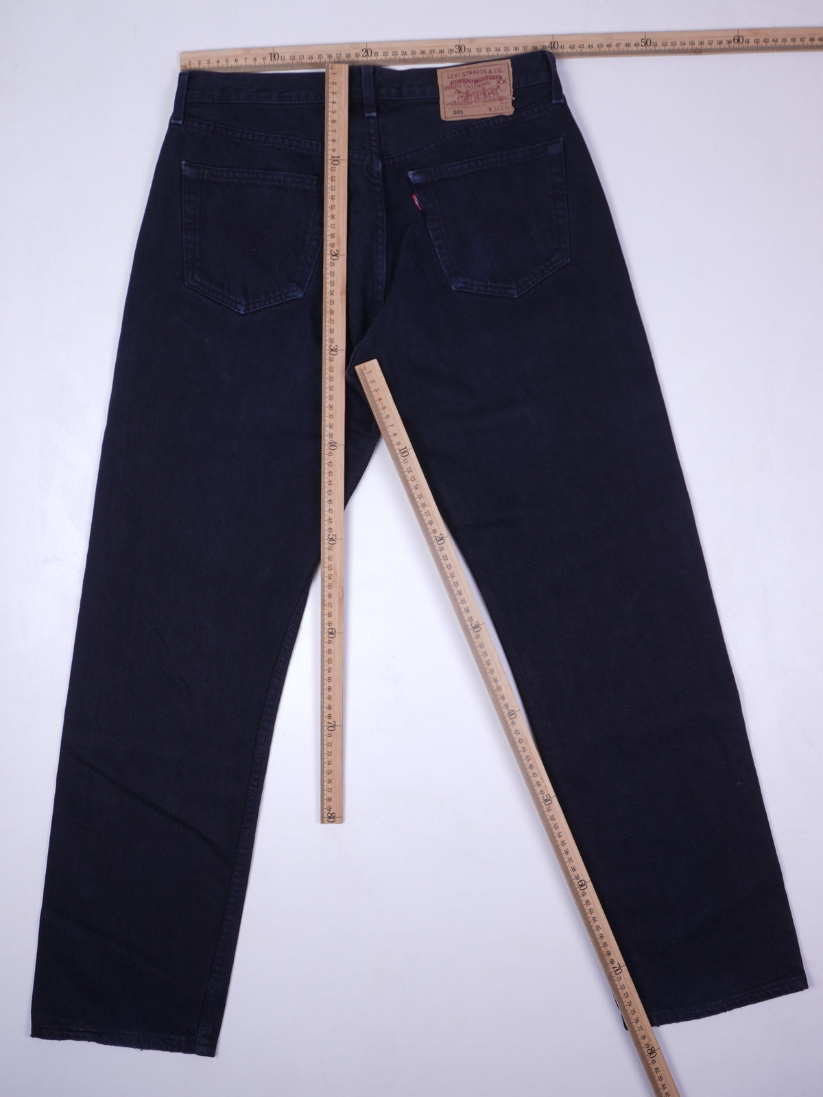 Levis 501 Straight Leg Jeans (W34)