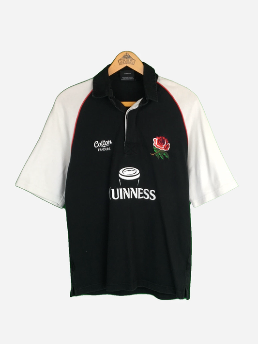 England Rugby Guinness Polo Shirt (S)