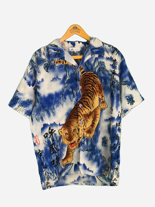Tiger Kurzarm Hemd (L)