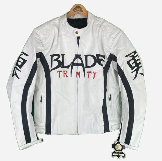 Blade Leder Racing Jacke (L)