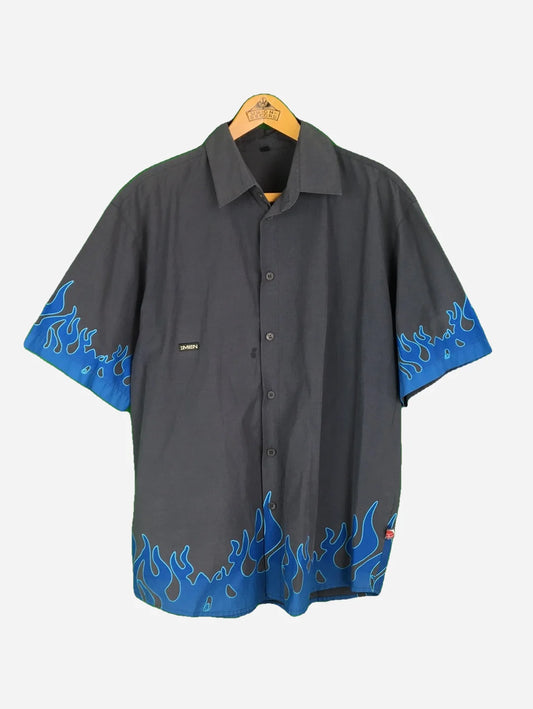 Kurzarm Flame Hemd (XL)
