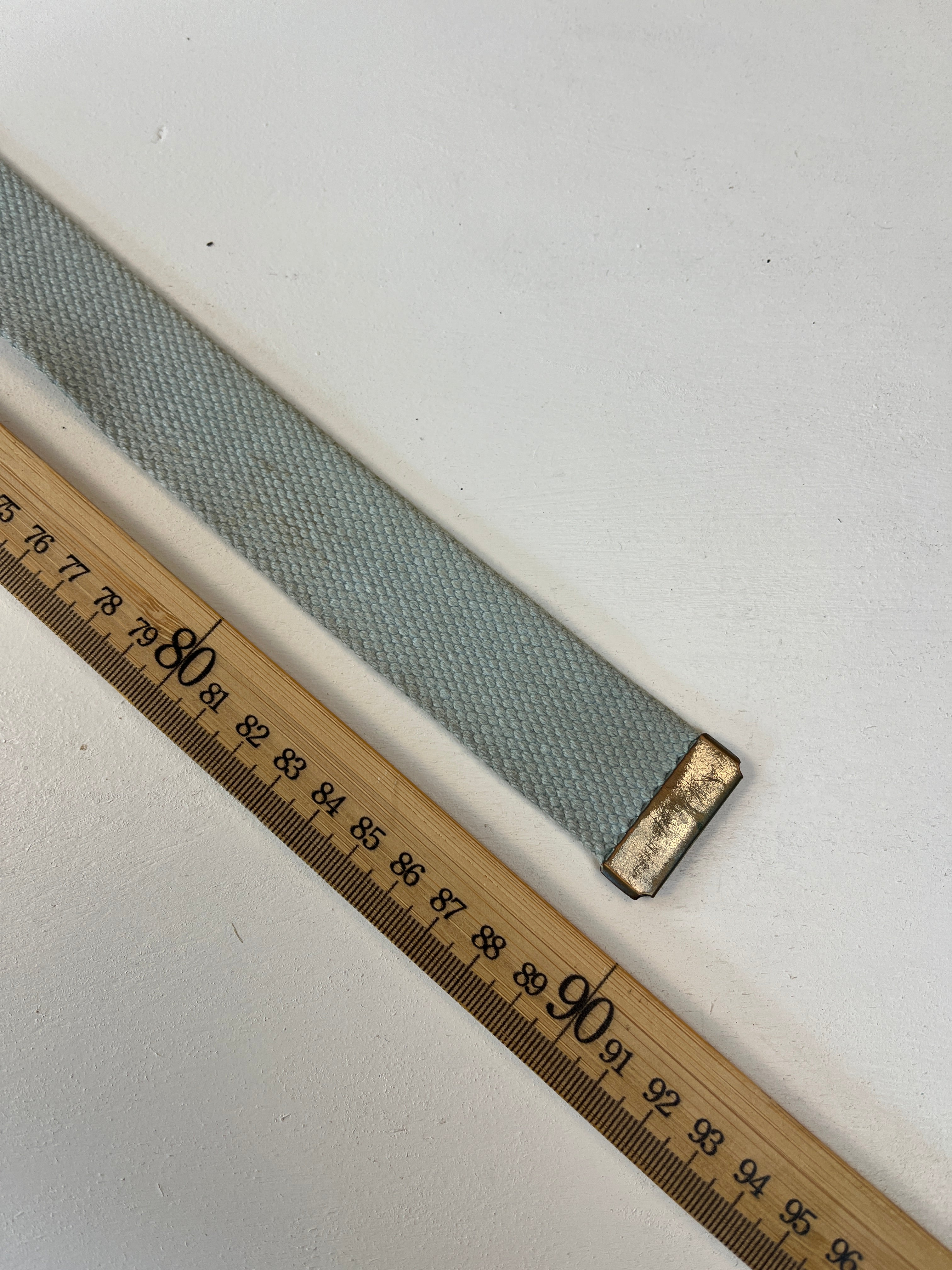 Vintage Y2K Strass Stern Gürtel Blau