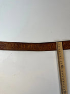 Vintage Leder Gürtel Braun