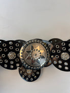 Vintage Y2K Gürtel Schwarz