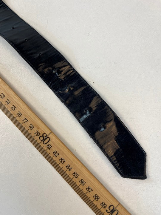 Vintage Schwarz Gürtel