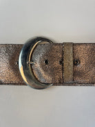 Y2K Bronze Glitzer Gürtel