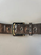Vintage Nieten Gürtel Bronze