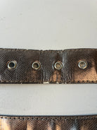 Vintage Nieten Gürtel Bronze