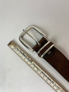 Vintage Leder Gürtel Braun