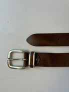 Vintage Leder Gürtel Braun