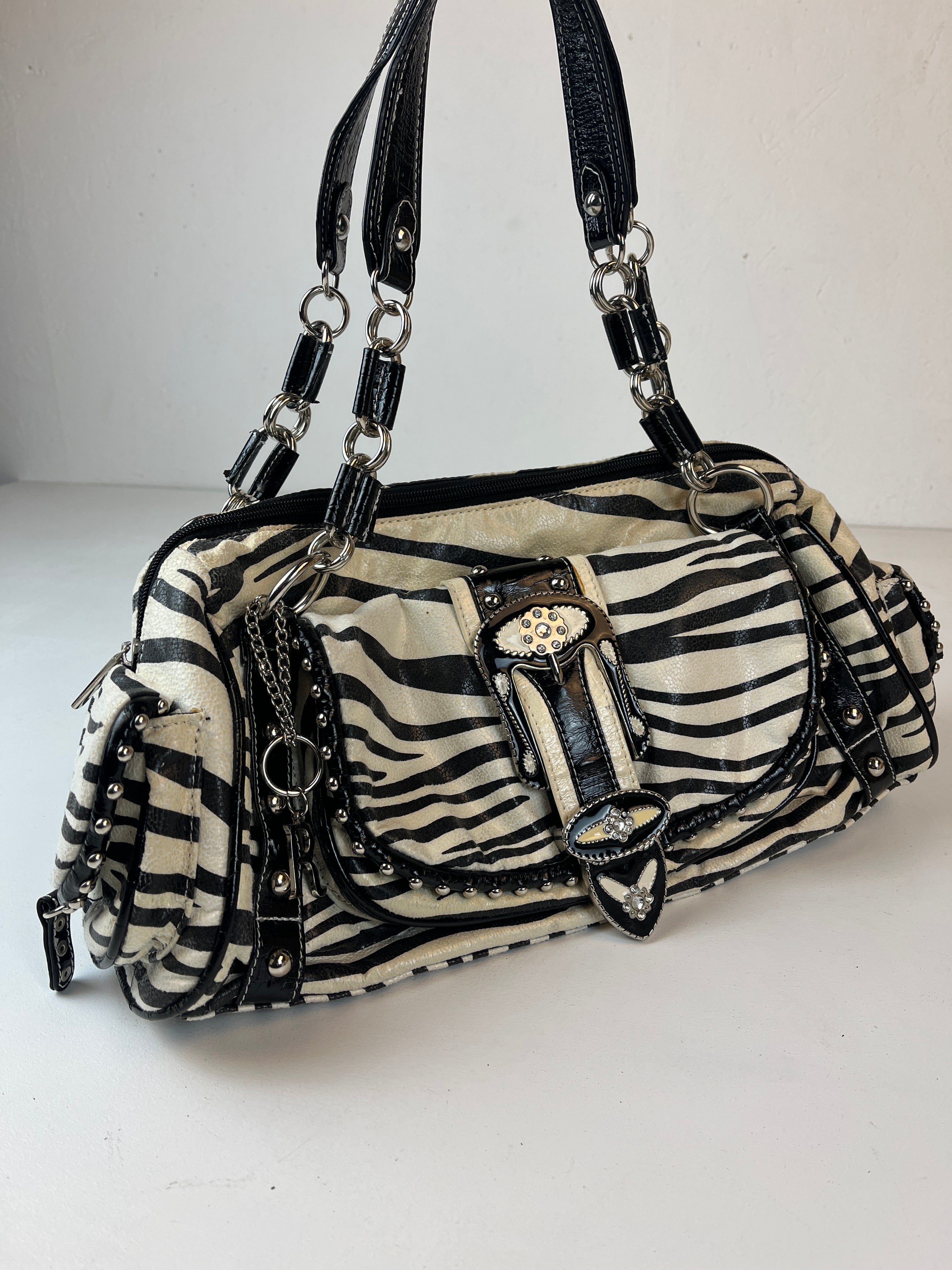 Vintage Y2K Tasche Schwarz