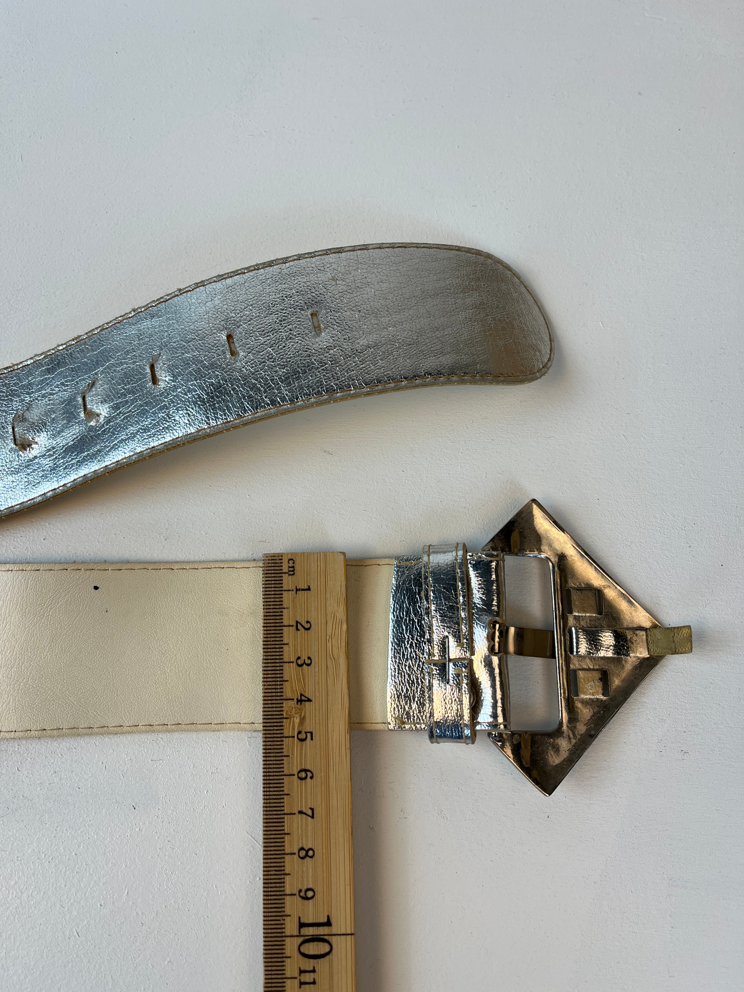 Vintage Y2K Gürtel Silber