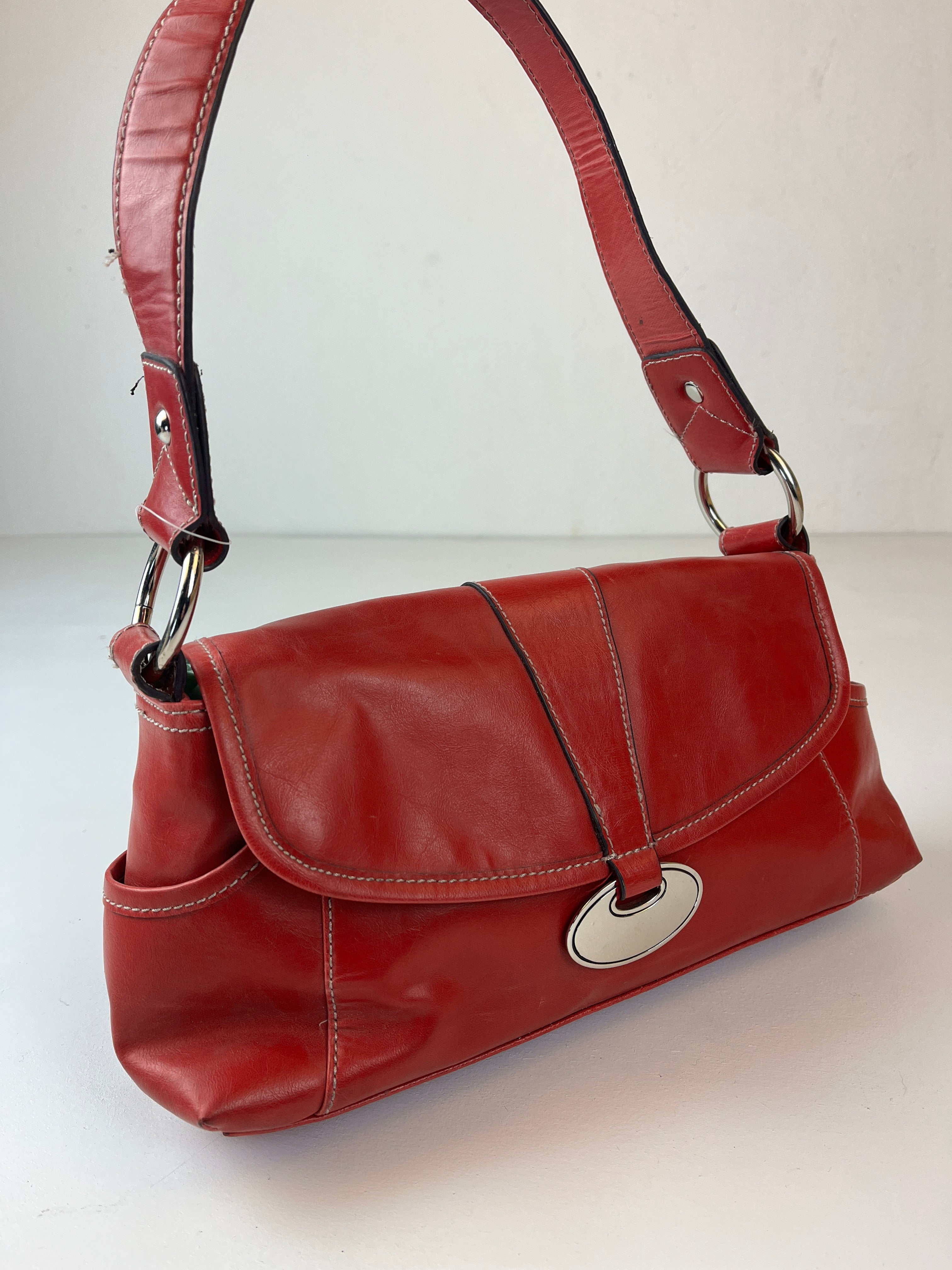 Vintage Tasche Rot
