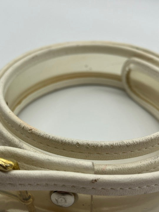 Vintage Weiß Gürtel