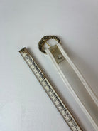 Vintage Weiß Gürtel