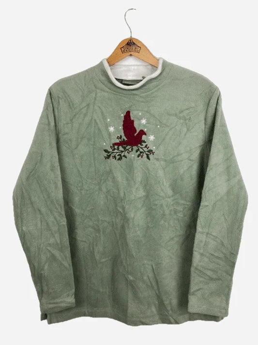 „Bird“ Fleece Sweater (S)