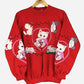 Cute Cat 80s Sweater (M)