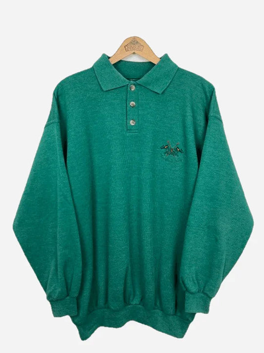 „Atlantic Sailing“ Knopf Sweater (L)