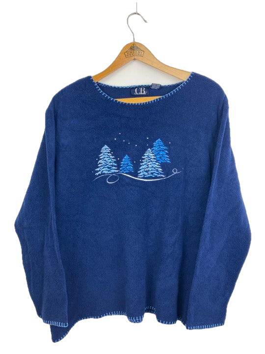 Winter Wald Fleece Pullover (M)