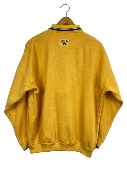 Camel Halfzip Sweater (M)