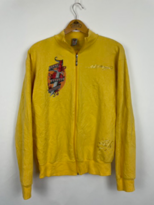 Y2K Ed Hardy Zip Jacke (M)