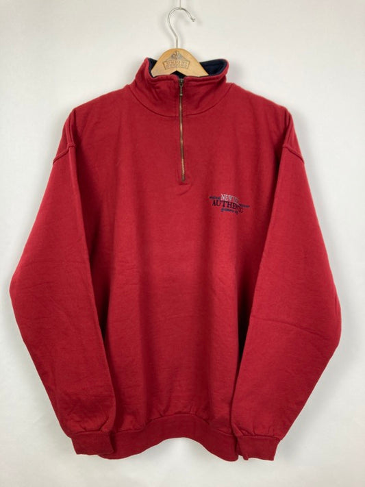 „New York“ Halfzip Sweater (L)