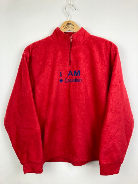 „I am Canadian“ Fleece (S)