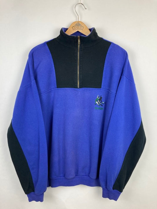 „Double“ Halfzip Sweater (L)