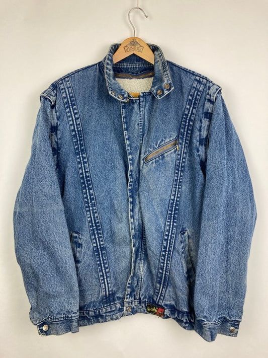 Heavy Jeans Jacke Weste (L)