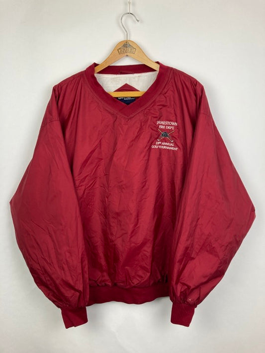 „Jamestown Fire Dept.“ Windbreaker Sweater (XL)