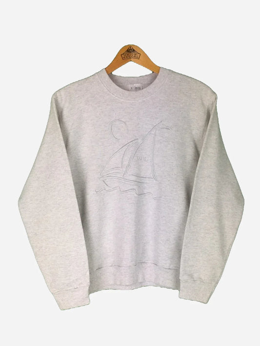 Screen Stars "Sailboat" Sweater (S)