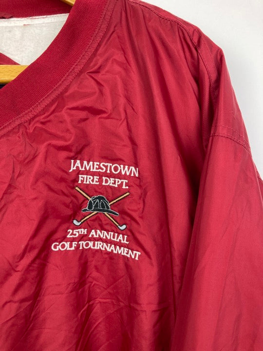 „Jamestown Fire Dept.“ Windbreaker Sweater (XL)